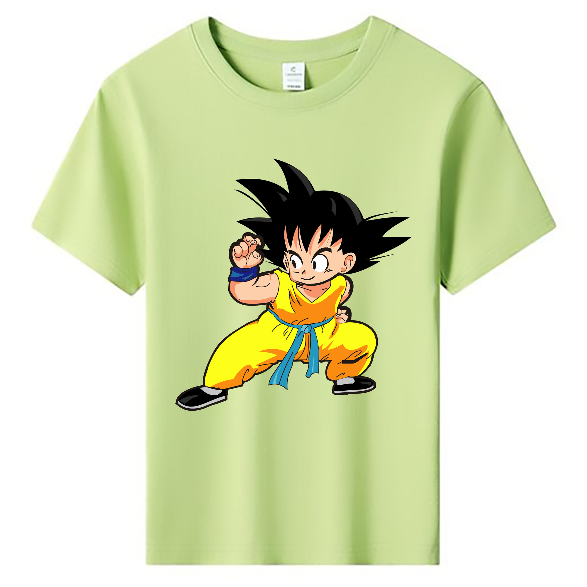 （画像用） ドラゴンボール 孫悟空（そん ごくう）Son Goku カカロット DRAGON BALL Kakarotto 綿100％キッズTシャツ（フロントプリント）